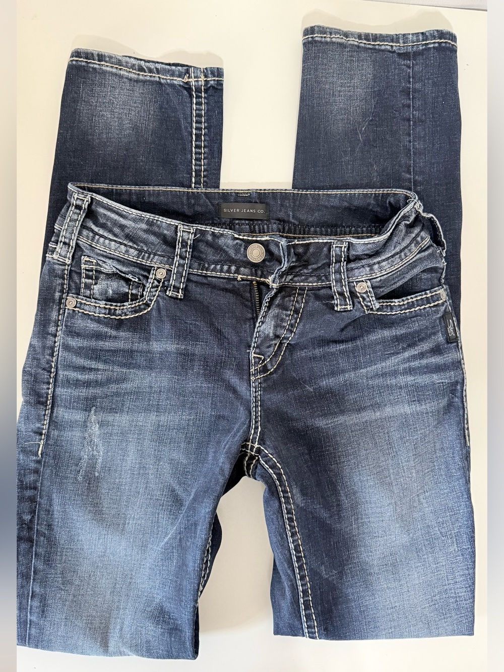 Silver Jeans Suki Straight Size 27